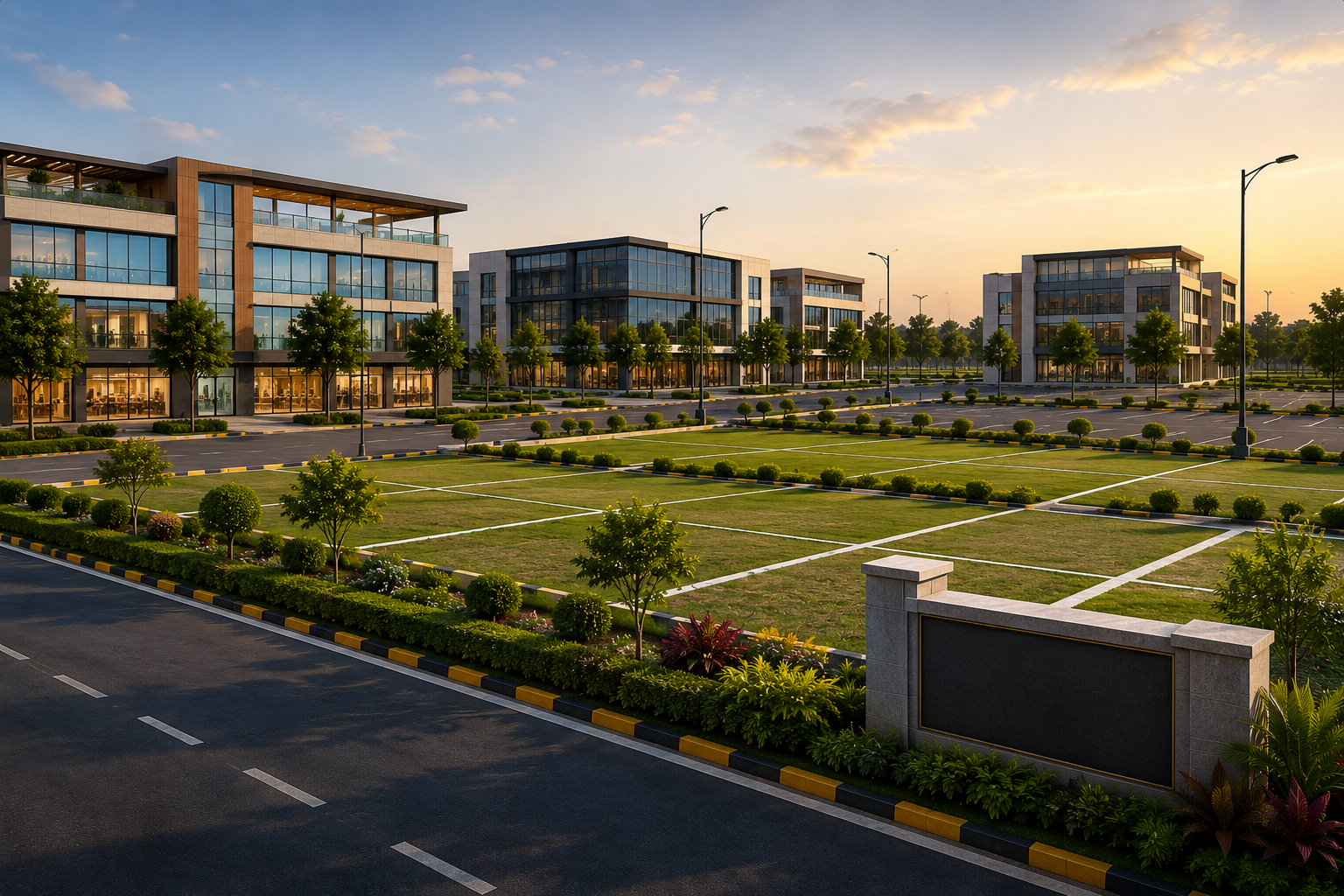 High Investment Commercial Plots